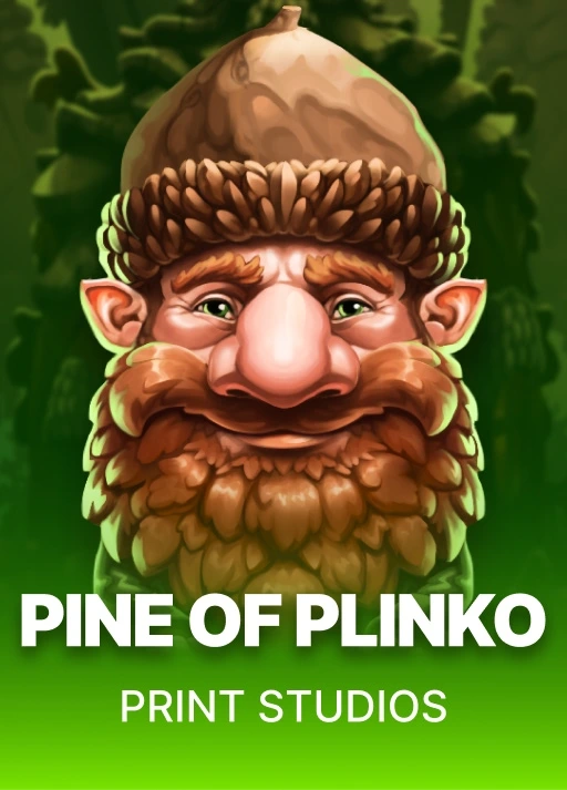 Afbeelding van de Pine of Plinko slot met hoofdpersoon.